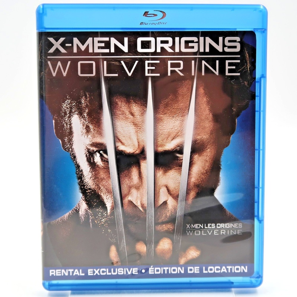 X-Men Origins: Wolverine Blu-ray 2009 Hugh Jackman Liev Schreiber Ryan Reynolds